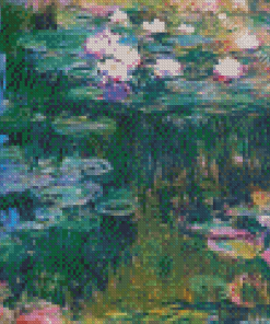 Monet Water Lilies Art Diamond Paintings