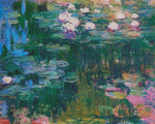 Monet Water Lilies Art Diamond Paintings