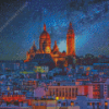 Montmartre At Night Diamond Paintings