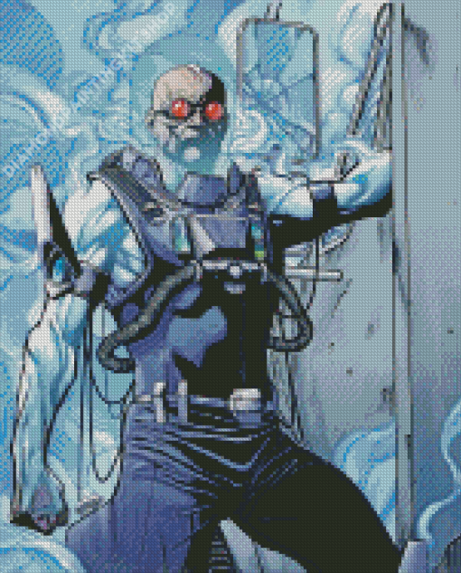 Mr Freeze Art Diamond Paintings