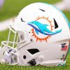 NFL Miami Dolphins Helmet Diamond Painting