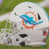 NFL Miami Dolphins Helmet Diamond Painting