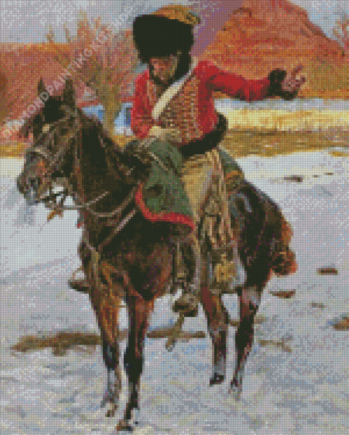 Napoleonic Hussar Diamond Paintings