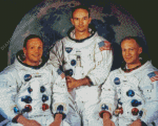 Neil Armstrong Apollo Diamond Paintings