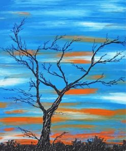 Night Tree Diamond Paintings