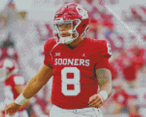 Oklahoma Sooners Football Player Diamond Paintings