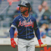 Ozzie Albies Player Diamond Painting