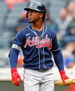 Ozzie Albies Player Diamond Painting