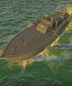 Patrol Torpedo Boat Pt 109 Diamond Paintings