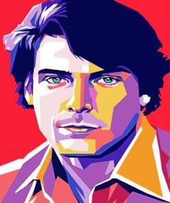 Pop Art Christopher Reeves Diamond Paintings