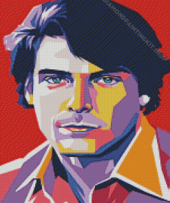 Pop Art Christopher Reeves Diamond Paintings