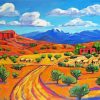 Pueblo Landscapes Diamond Painting