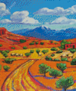 Pueblo Landscapes Diamond Painting