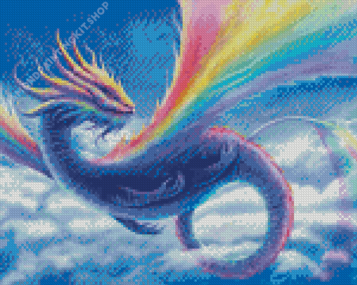 Rainbow Dragon Diamond Paintings