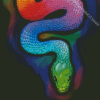 Rainbow Python Snak Diamond Paintings