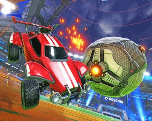 Rocketleague Diamond Paintings