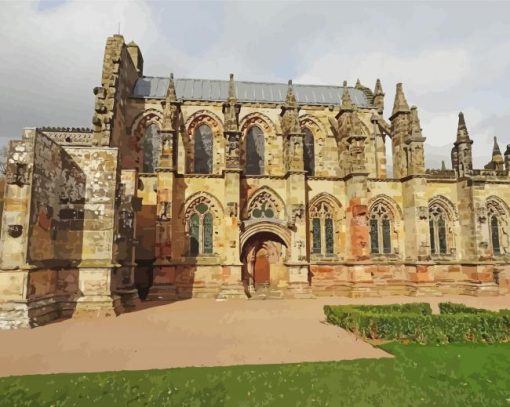 Rosslyn Chapel Scotland Diamond Paintings