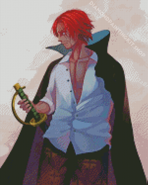 Shanks One Piece Anime Diamond Painting