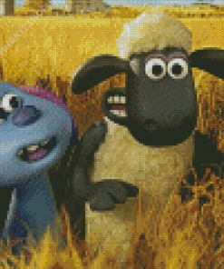 Shaun The Sheep Art Diamond Painting