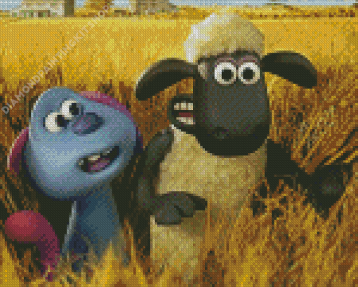 Shaun The Sheep Art Diamond Painting