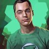 Sheldon Cooper Character Diamond Painting