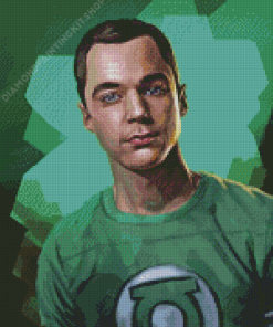 Sheldon Cooper Character Diamond Painting