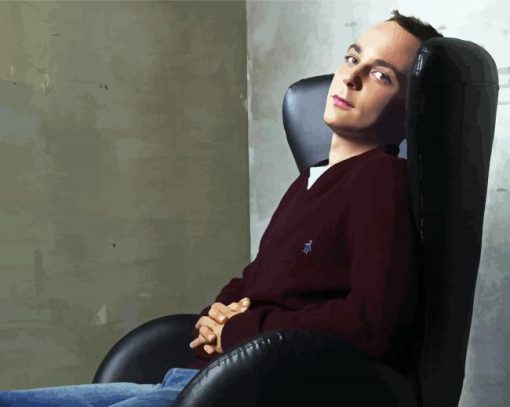 Sheldon Cooper Serie Character Diamond Painting