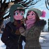 Snow Date Couple Diamond Painting