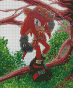 Sonic The Hegdehog Knuckles The Echidna Diamond Paintings