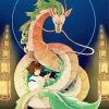 Spirited Away Anime Dragon Diamond Paintings