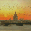 St Petersburg Russia Sunset Diamond Paintings