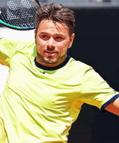 Stan Wawrinka Tennis Player Diamond Paintings