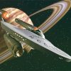 Starship NCC 1701 Star Trek Diamond Paintings