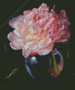 Still Life With Pink Peonies Diamond Painting