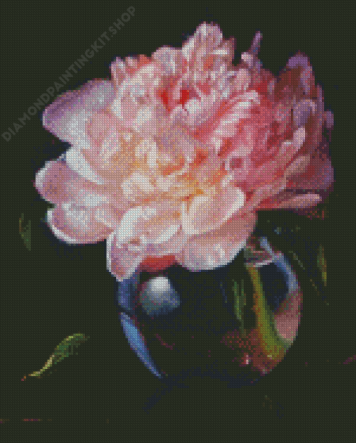 Still Life With Pink Peonies Diamond Painting