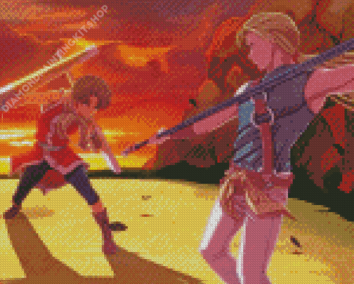 Suikoden Video Game Characters Diamond Paintings