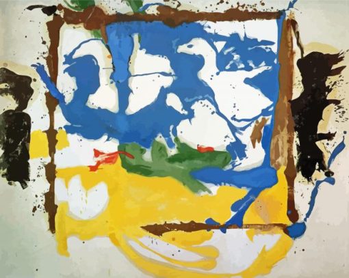 Swan Lake By Helen Frankenthaler Diamond Painting