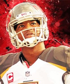 Tampa Bay Buccaneers Football Team Player Diamond Painting