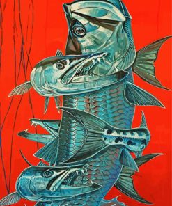 Tarpon Fish Diamond Paintings