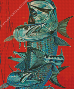 Tarpon Fish Diamond Paintings