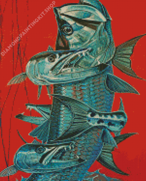 Tarpon Fish Diamond Paintings