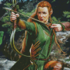 Tauriel Hobbit Art Diamond Paintings