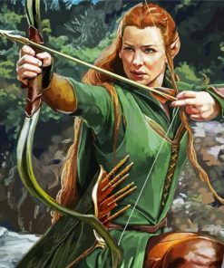 Tauriel Hobbit Art Diamond Paintings