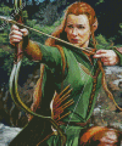 Tauriel Hobbit Art Diamond Paintings