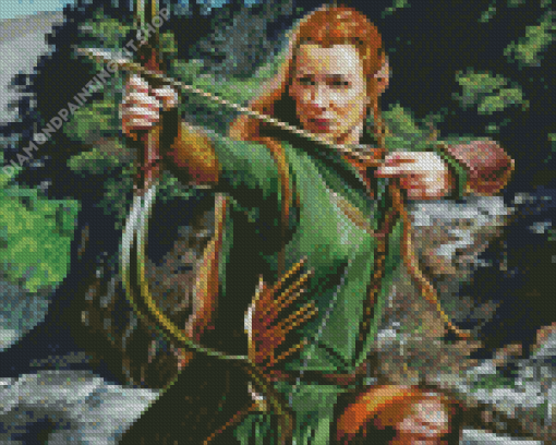 Tauriel Hobbit Art Diamond Paintings