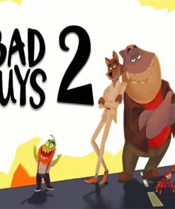 The Bad Guys Animation Poster Diamond Paintings