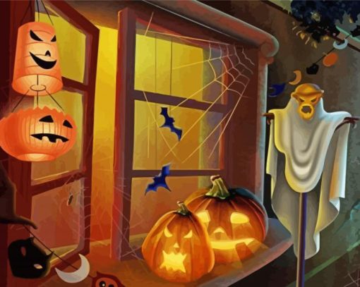 The Halloween Ghost Diamond Painting