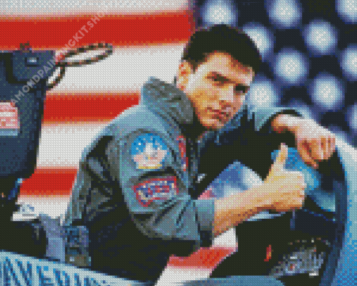 Top Gun Movie Tom Cruise Diamond Paintings