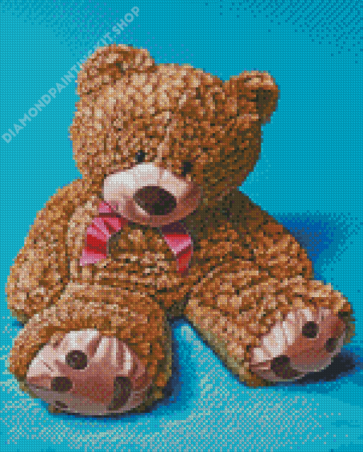 Toy Brown Teddy Bear Diamond Paintings