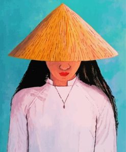 Vietnamese Girl Diamond Painting